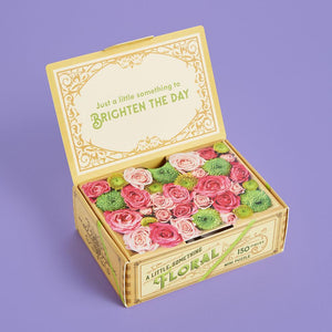 A Little Something Floral: 150-Piece Mini Puzzle open box