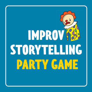 Improv storytelling party game