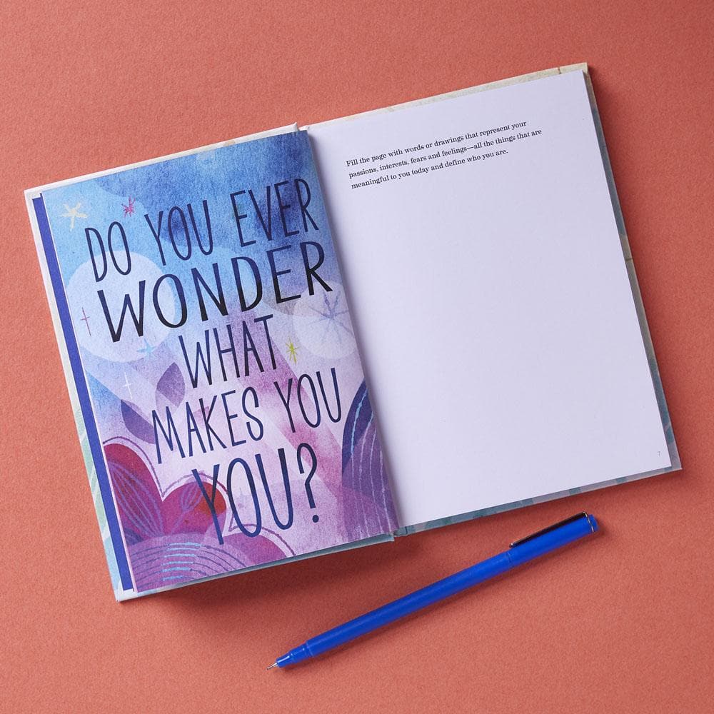 Find Your Spark journal interior with pen