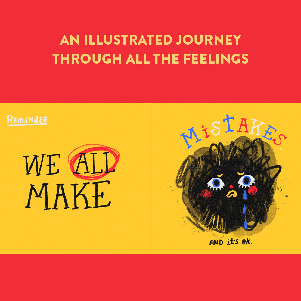 An illustrated journal through all the feelings