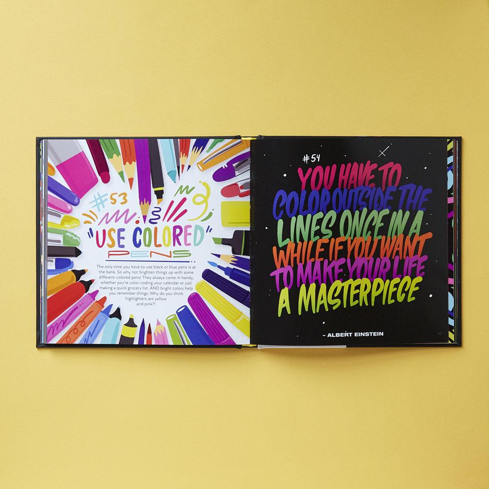 Live Life Colorfully interior