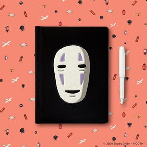 Spirited Away: No Face Plush Journal with pen