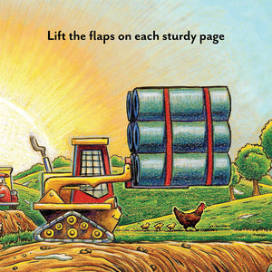 Lift the flaps on each sturdy page