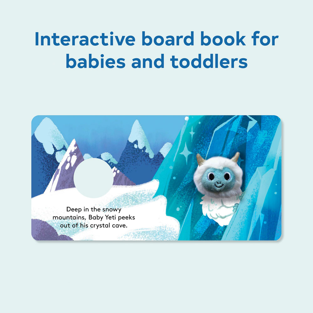 Interactive board book for babies and toddlers
