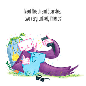 Meet Death and Sparkles, two very unlikely friends