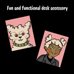 Fun and functional desk accessory