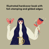 Illustrated hardcover book with foil-stamping and gilded edges