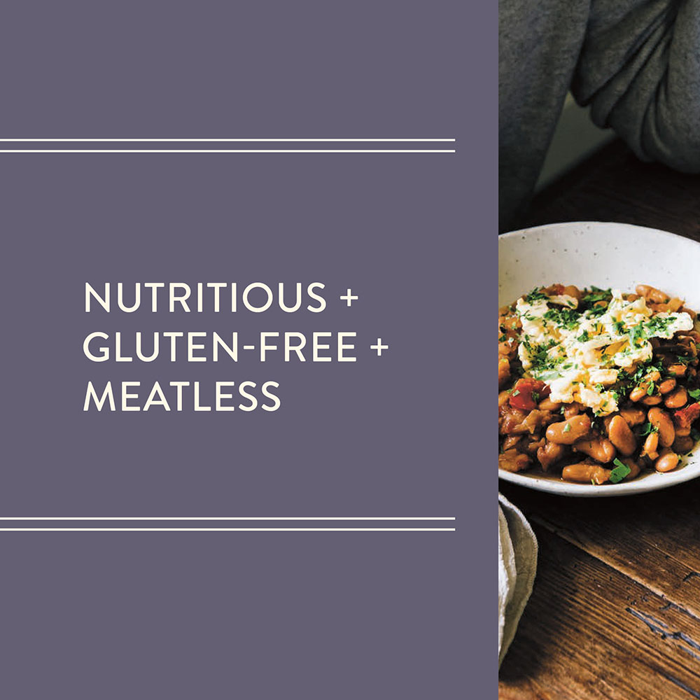 Nutritious + gluten-free + meatless