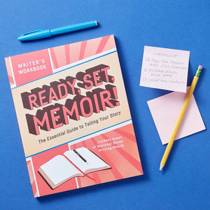 Ready, Set, Memoir! with paper, pencil and pen