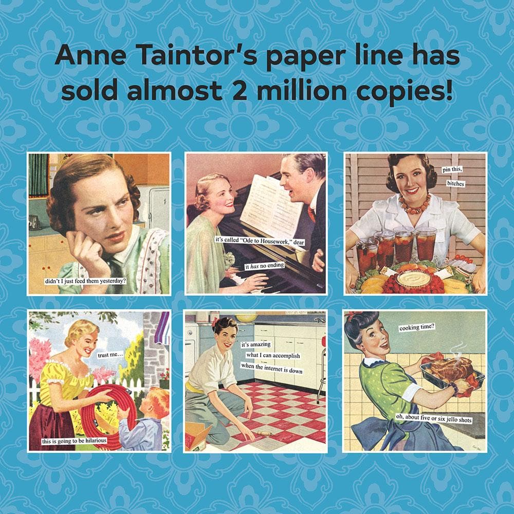 Anne Taintor's paper line has sold almost 2 million copies!