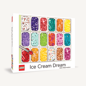 LEGO Ice Cream Dream Puzzle 1000 piece jigsaw puzzle
