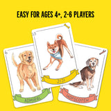 Easy for ages 4+, 2-6 players