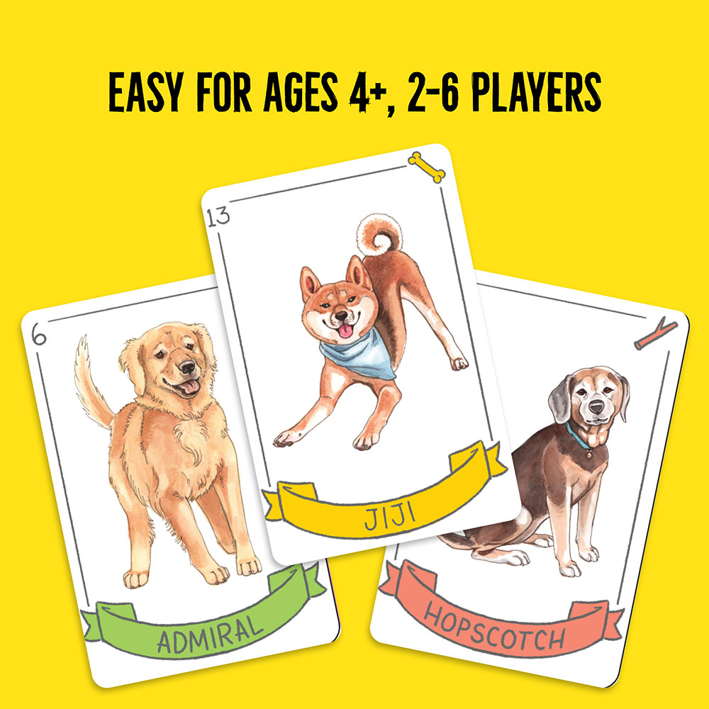 Easy for ages 4+, 2-6 players
