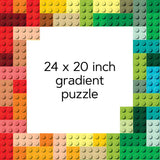 24 x 20 inch gradient puzzle