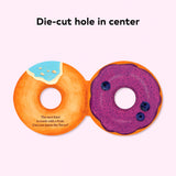 Die-cut hole in center
