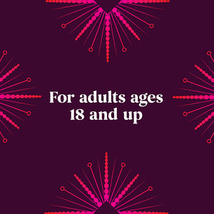 For adults ages 18 and up