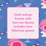 Grab-and-go format with tear-out sheets includes four hilarious games