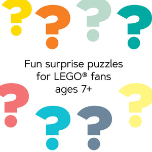 Fun surprise puzzles for LEGO fans age 7+