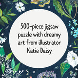 500-piece jigsaw puzzle with dreamy art from illustrator Katie Daisy