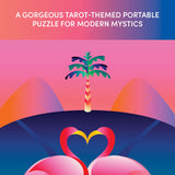 A gorgeous tarot-themed portable puzzle for modern mystics