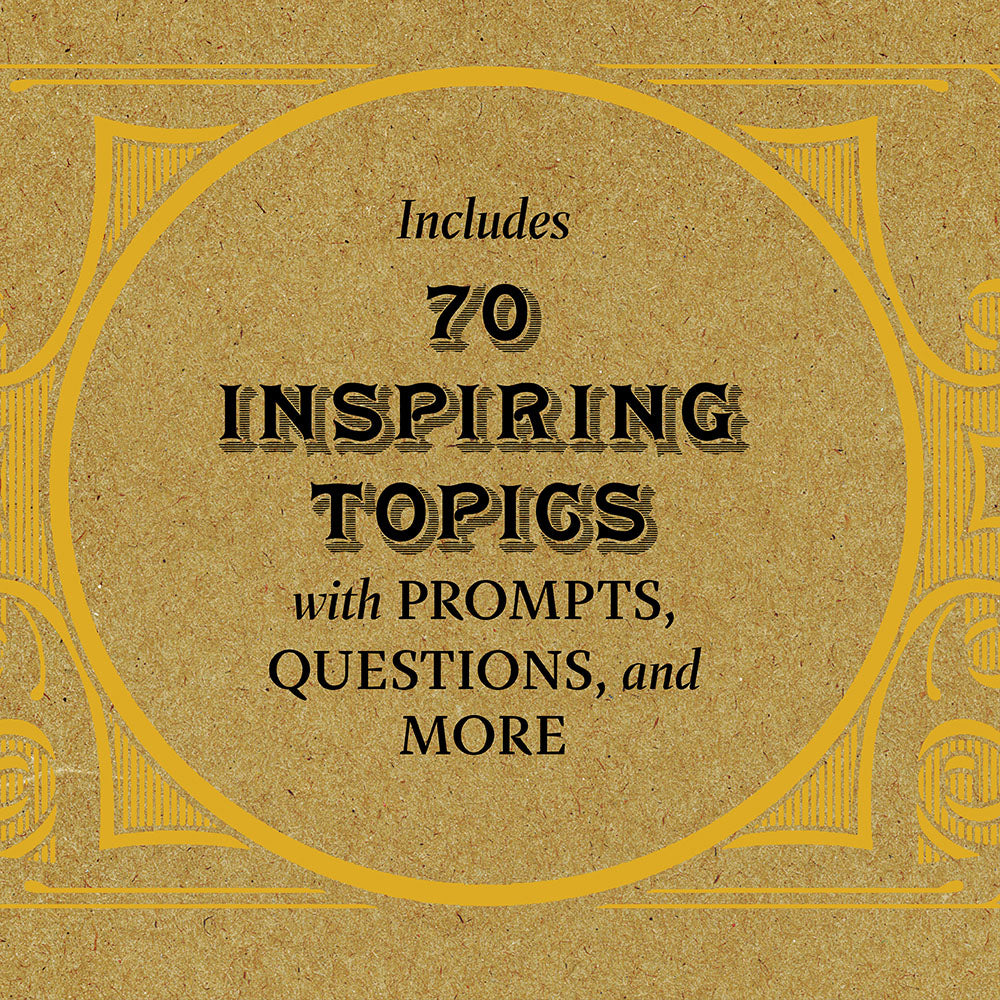 Includes 70 inspiring topics with prompts, questions and more