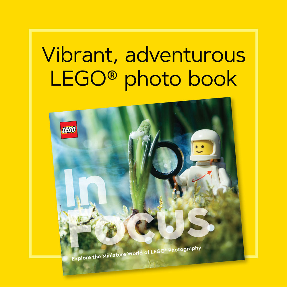 Vibrant, adventurous LEGO photo book
