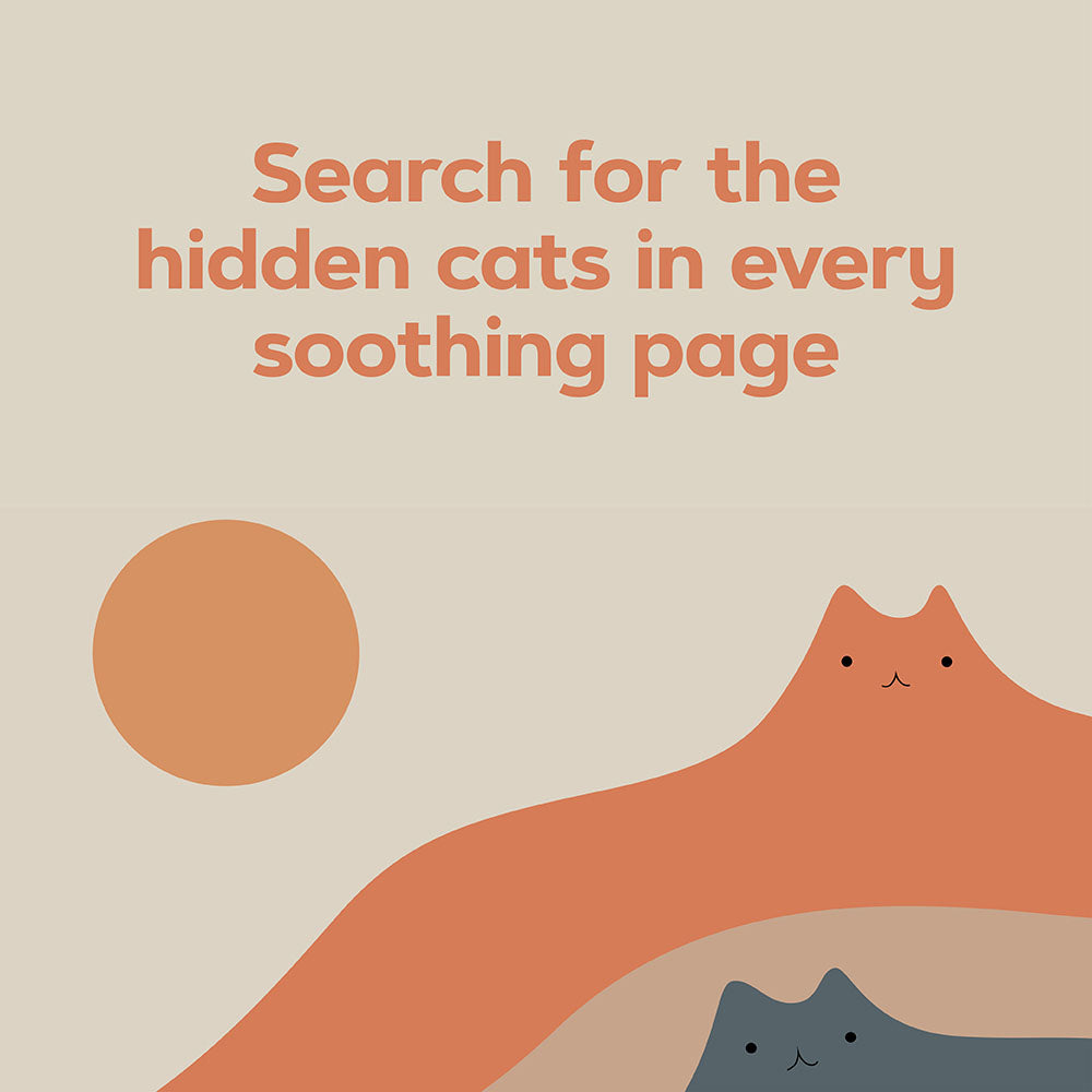 Search for the hidden cats in every soothing page