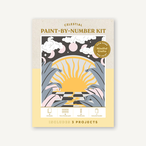 Aesthetic Stitch Paint By Numbers - Numeral Paint Kit