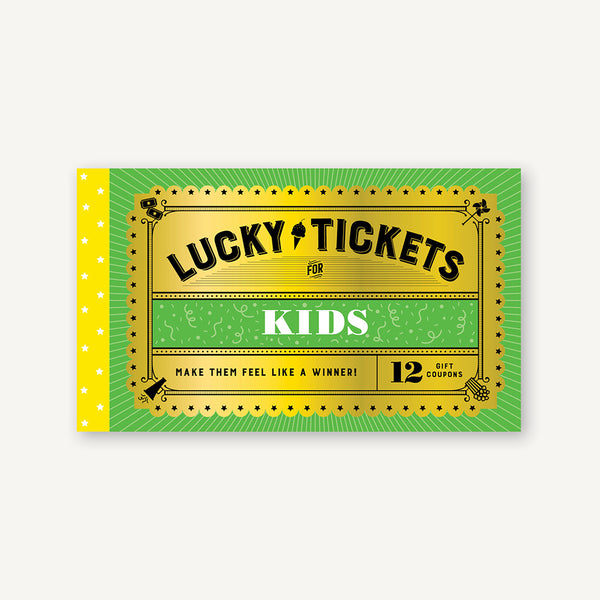 lucky bamboo coupons Lucky Tickets for Kids (12 Gift Coupons)