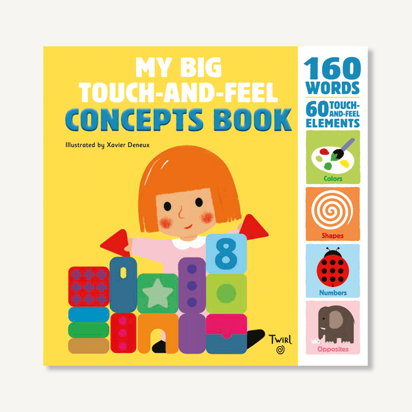My Big Touch-and-Feel Concepts Book | Chronicle Books