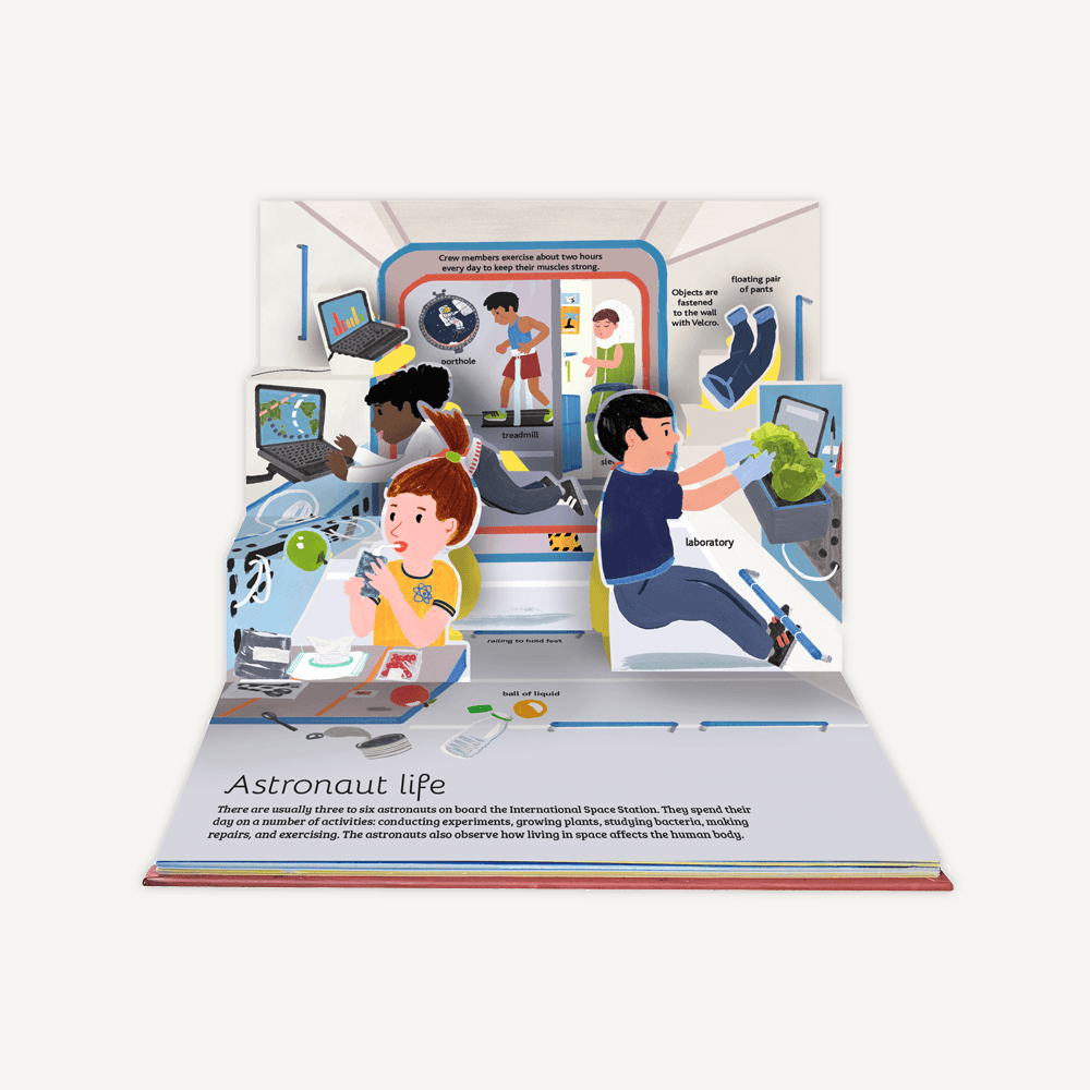 The Pop-Up Guide: Space interior