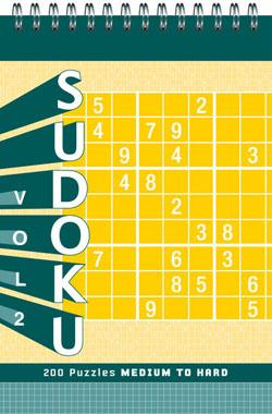 Sudoku vol. 2 Puzzle Pad: Medium to Hard
