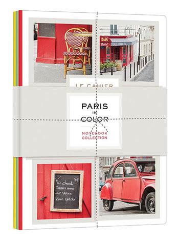 Paris in Color Notebook Collection